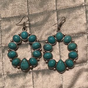 Turquoise earrings